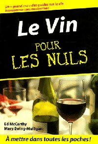Livrenpoche : Le vin pour les nuls - Ed Mccarthy - Livre