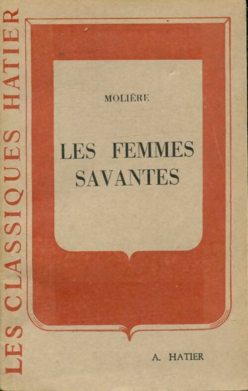 Livrenpoche : Les femmes savantes - Molière - Livre