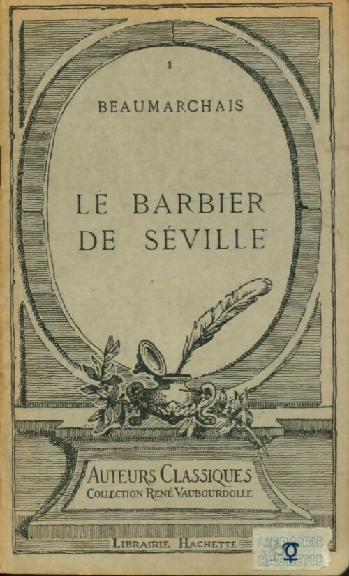 Livrenpoche : Le barbier de Séville - Beaumarchais - Livre