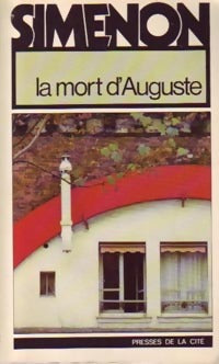 La mort d'Auguste - Georges Simenon - Livre