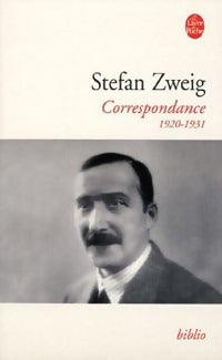 Correspondance Tome II : 1920-1931 - Stefan Zweig - Livre