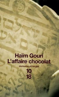 Livrenpoche : L'affaire chocolat - Haïm Gouri - Livre