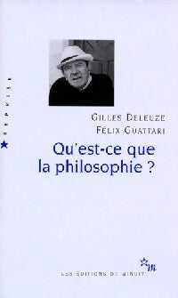 Qu'est-ce que la philosophie ? - Félix Guattari - Livre