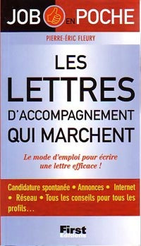 Livrenpoche : Les lettres d'accompagnement qui marchent - Pierre-Eric Fleury - Livre