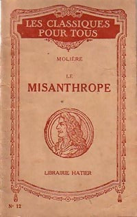 Livrenpoche : Le misanthrope - Molière - Livre