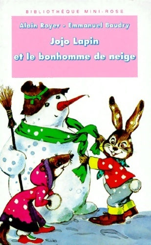 Livrenpoche : Jojo lapin et le bonhomme de neige - Emmanuel Baudry - Livre
