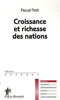 Livrenpoche : Croissance et richesse des nations - Pascal Petit - Livre