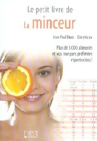Livrenpoche : Le petit livre de la minceur - Jean-Paul Blanc - Livre