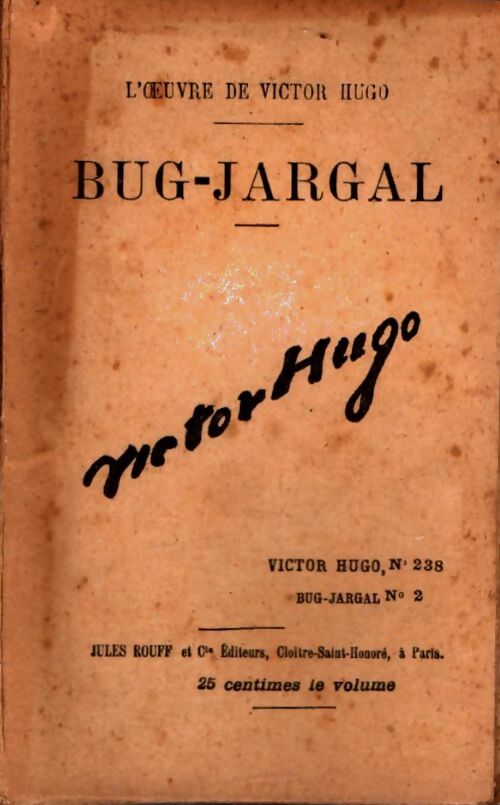 Livrenpoche : Bug-Jargal Tome II - Victor Hugo - Livre
