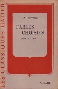Livrenpoche : Fables choisies (VII-XII) - Jean De La Fontaine - Livre