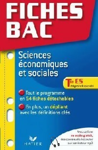 Livrenpoche : Sciences économiques et sociales : Terminales ES - Pascale Berger-Longuet - Livre