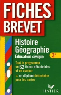 Livrenpoche : Histoire-géographie, Education civique 3e - Monique Redouté - Livre