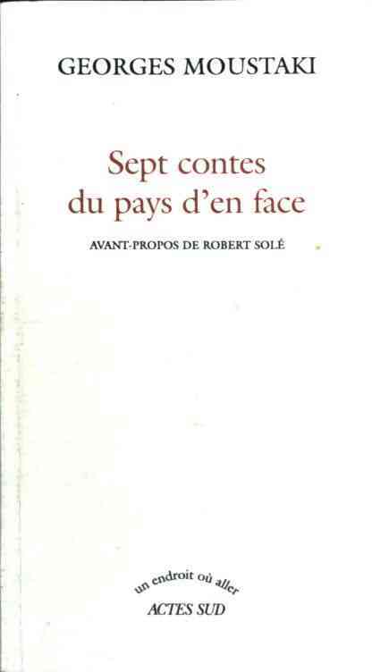 Livrenpoche : Sept contes du pays d'en face - Georges Moustaki - Livre