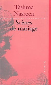 Livrenpoche : Scènes de mariage - Taslima Nasreen - Livre