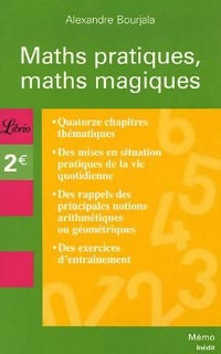 Livrenpoche : Maths pratiques, maths magiques - Alexandre Bourjala - Livre