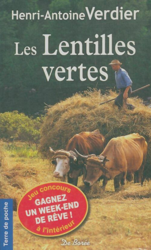 Livrenpoche : Les lentilles vertes - Henri-Antoine Verdier - Livre