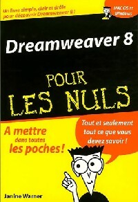 Livrenpoche : Dreamweaver 8 - Janine Warner - Livre