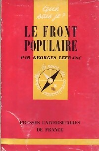 Livrenpoche : Le Front Populaire - Georges Lefranc - Livre