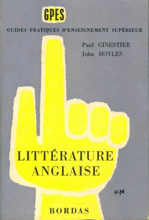 Livrenpoche : Littérature anglaise - Paul Ginestier, John Hoyles - Livre