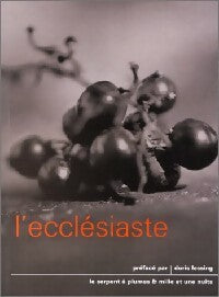 Livrenpoche : L'ecclésiaste - Inconnu - Livre