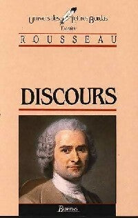 Livrenpoche : Discours - Jean-Jacques Rousseau - Livre