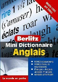 Mini dictionnaire Anglais - Inconnu -  Dictionnaire - Livre