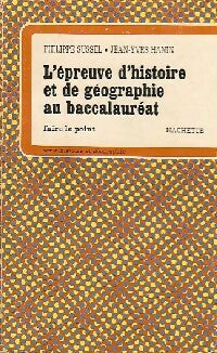 Livrenpoche : L'épreuve d'histoire-géographie au baccalauréat - Philippe Sussel, Jean-Yves Hanin - Livre