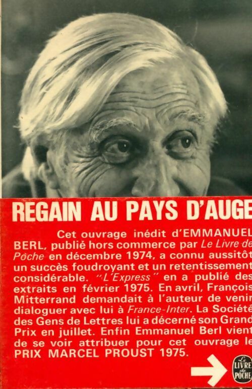 Livrenpoche : Regain au pays d'auge - Emmanuel Berl - Livre