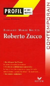 Livrenpoche : Roberto Zucco - Koltès - Johan Faerber - Livre