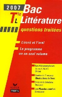 Livrenpoche : Bac littérature 2007, questions traitées - Inconnu - Livre
