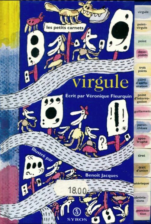 Virgule - Geneviève Laurencin -  Les petits carnets - Livre