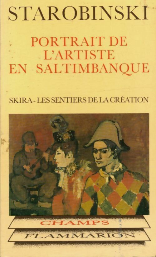 Livrenpoche : Portrait de l'artiste en saltimbanque - Jean Starobinski - Livre