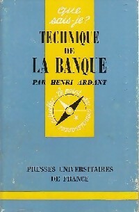 Livrenpoche : Technique de la banque - Henri Ardant - Livre