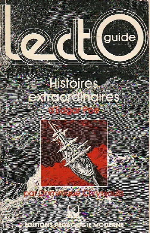 Histoires extraordinaires - Edgar Poë -  Lectoguides 1 - Livre