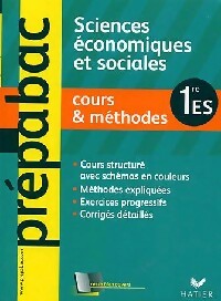 Livrenpoche : Sciences économiques et sociales Premières ES - Jean-Claude Drouin - Livre