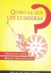 Livrenpoche : Qu'est-ce que les Lumières ? - Emmanuel Kant - Livre
