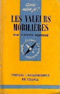 Livrenpoche : Les valeurs mobilières - Gaston Défossé - Livre