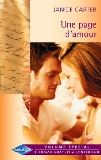 Livrenpoche : Une page d'amour - Janice Carter - Livre