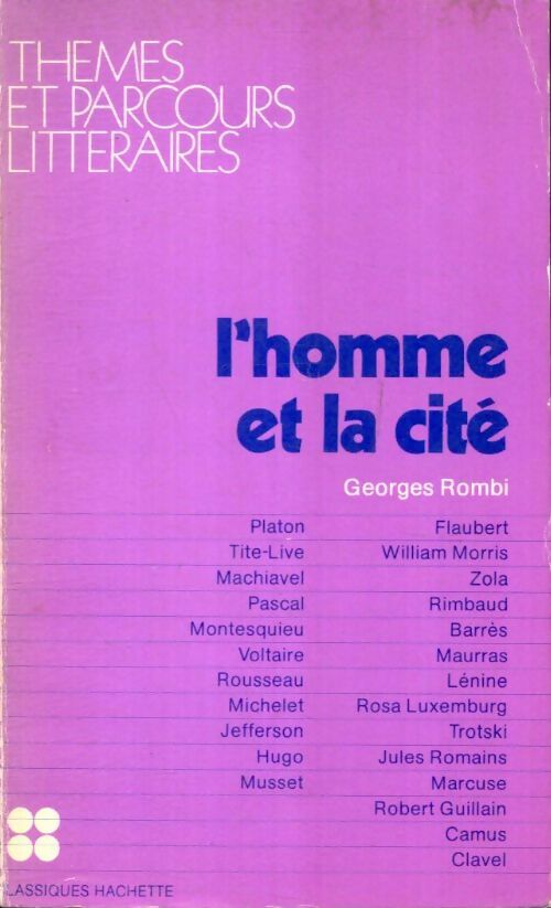 Livrenpoche : L'homme et la cité - Georges Rombi - Livre