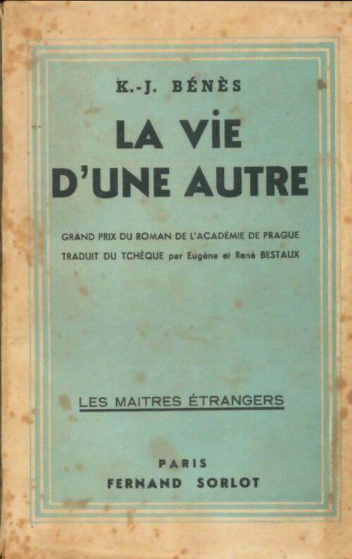 Livrenpoche : La vie d'une autre - K.-J. Bénès - Livre