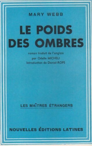 Livrenpoche : Le poids des ombres - Mary Webb - Livre