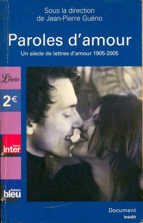 Livrenpoche : Paroles d'amour - Collectif - Livre