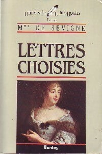 Livrenpoche : Lettres choisies - Madame De Sévigné - Livre