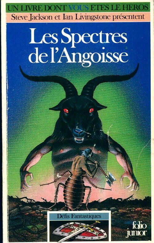 Livrenpoche : Défis fantastiques Tome XXVIII : Les spectres de l'angoisse - Steve Jackson, Ian Livingstone - Livre