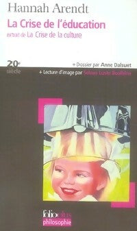 La crise de l'éducation - Hannah Arendt - Livre