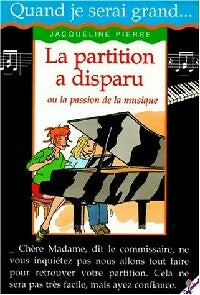 Livrenpoche : La partition a disparu - Jacqueline Pierre - Livre