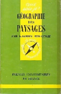 Livrenpoche : Géographie des paysages - Gabriel Rougerie - Livre