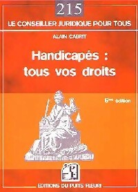 Livrenpoche : Handicapés : Tous vos droits - Alain Cabrit - Livre