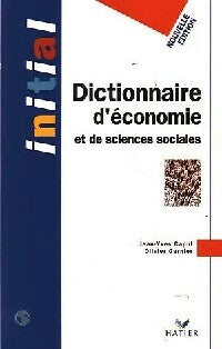 Livrenpoche : Dictionnaire d'économie et de sciences sociales - Collectif - Livre