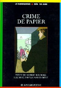 Livrenpoche : Crime de papier - Robert Belfiore - Livre